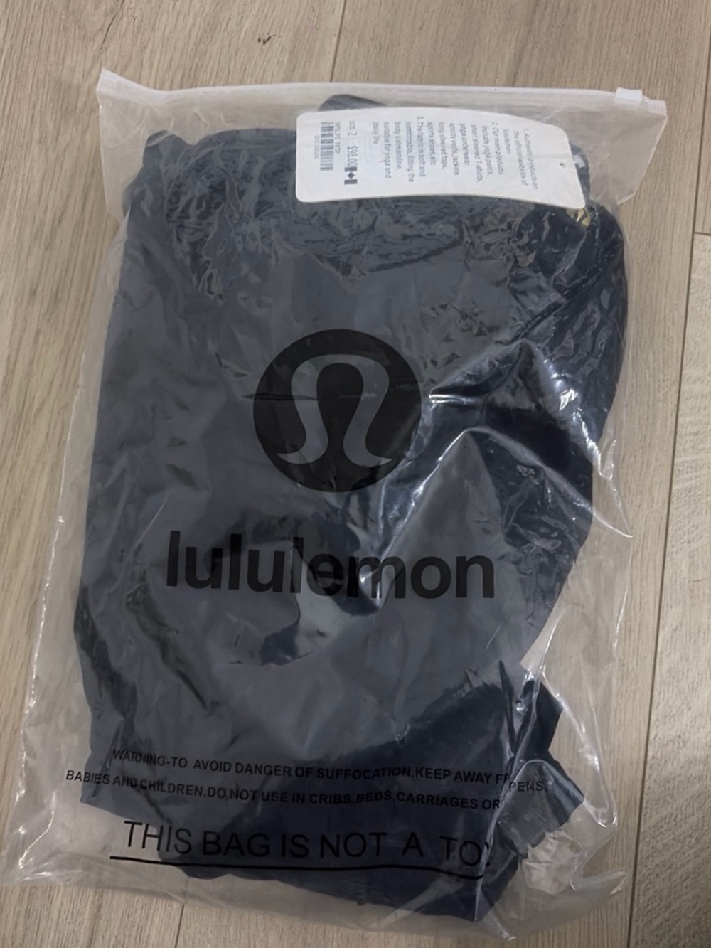 lululemon athletica Black Packaged Activewear